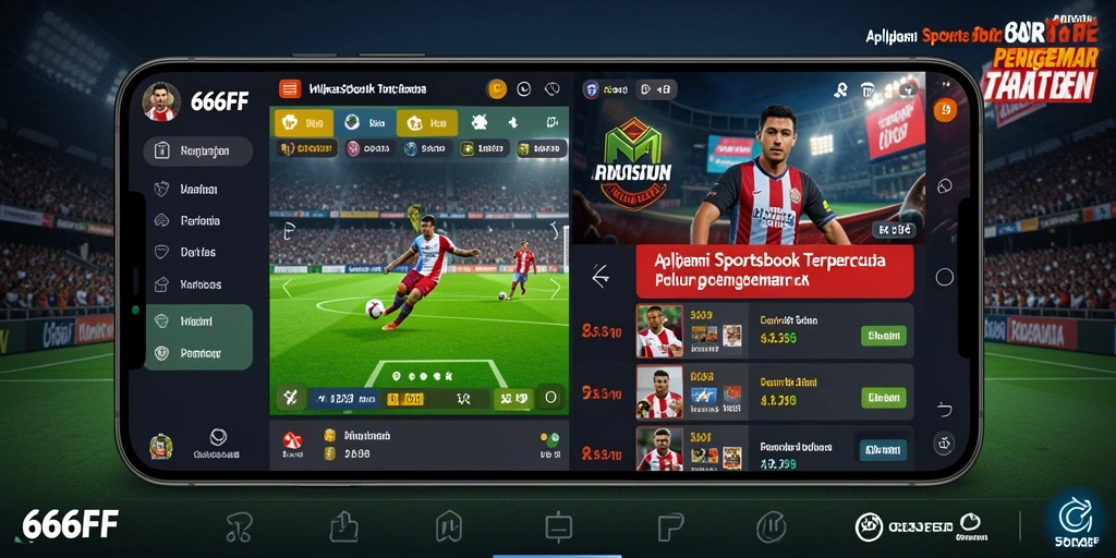 Tampilan gameplay di aplikasi Sportsbook 666FF yang menarik.
