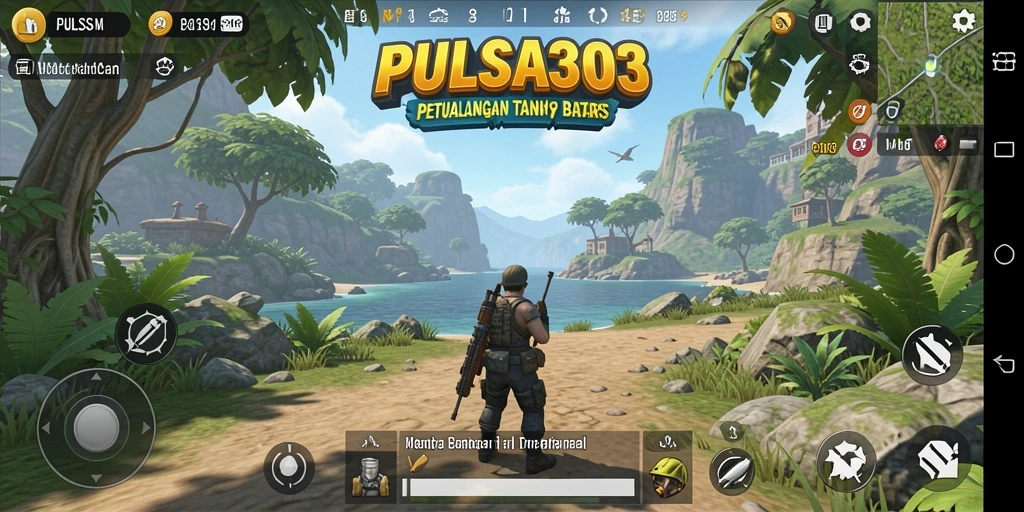 Gameplay PULSA303 yang menarik dalam dunia terbuka yang luas.