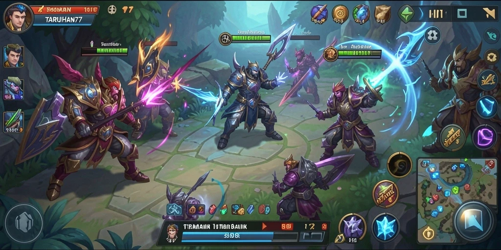 Gameplay menarik dan strategi seru dalam TARUHAN77.