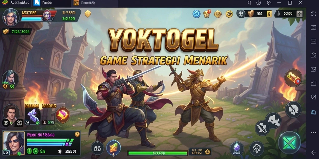 Screenshot gameplay seru dari YOKTOGEL yang menampilkan perkembangan kerajaan.